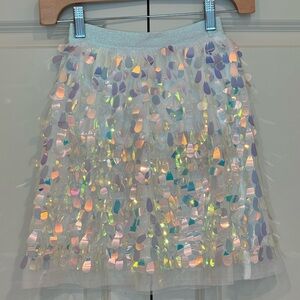 Cat & Jack Sparkle & Shimmer Skirt, size XS 4/5